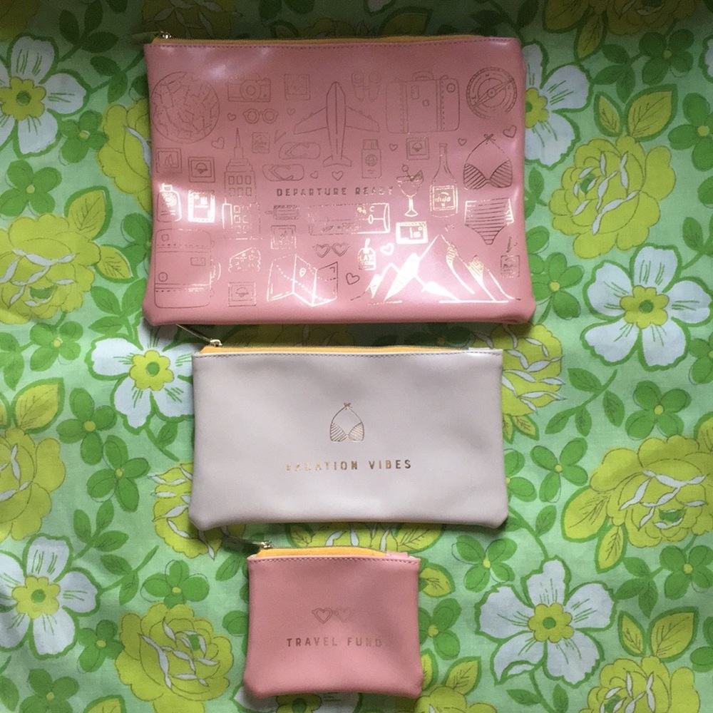 NWOT | SET of 3 Travel Cases